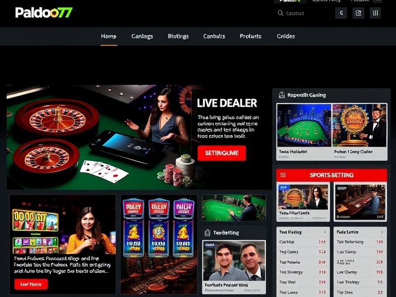 Welcome to paldo77.com – your ultimate destination for secure online gambling, casino games, and expert strategies. Explore slots, poker, live dealers, and sports betting with exclusive bonuses for new players.